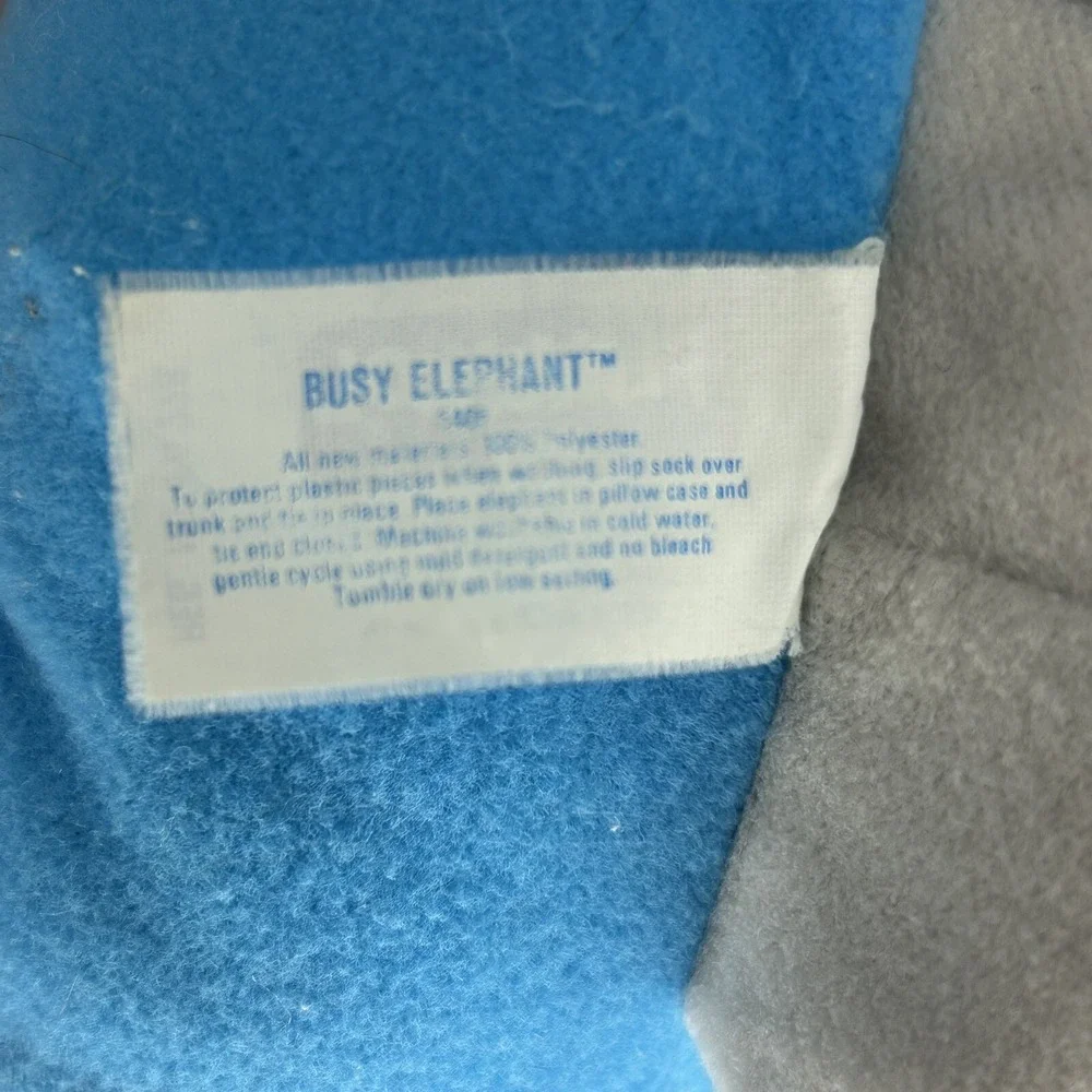 Vintage Playskool 1986 Busy Elephant Activity Plush Stuffed Toy with‎ Mirro